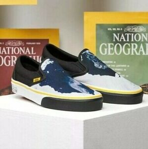 Vans X National Geographic Slip-On Sneaker Size 6.5.